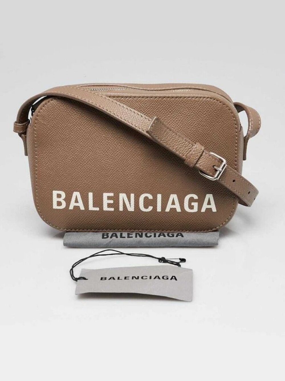 Balenciaga Brown Calfskin Leather Everyday Camera XS Bag - Picture 12 of 12
